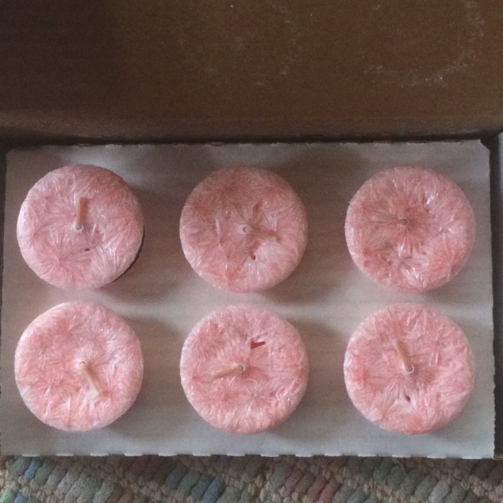 Set of 6 Mia Bella votives